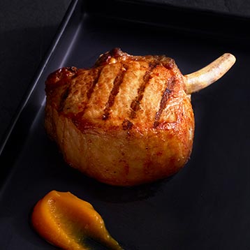 grilled pork chops with maple glaze