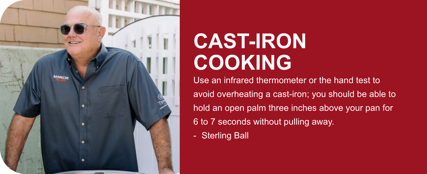 cast-iron cooking