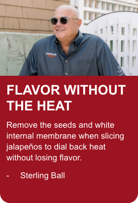 flavor without heat